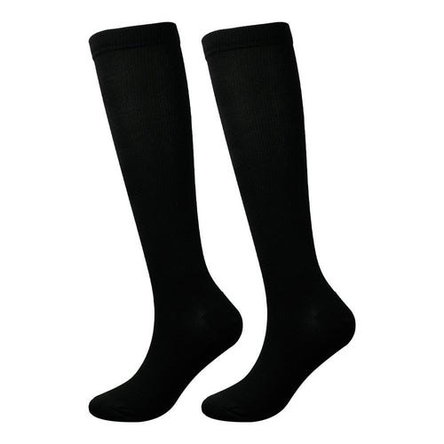 x3 Black Compression Socks