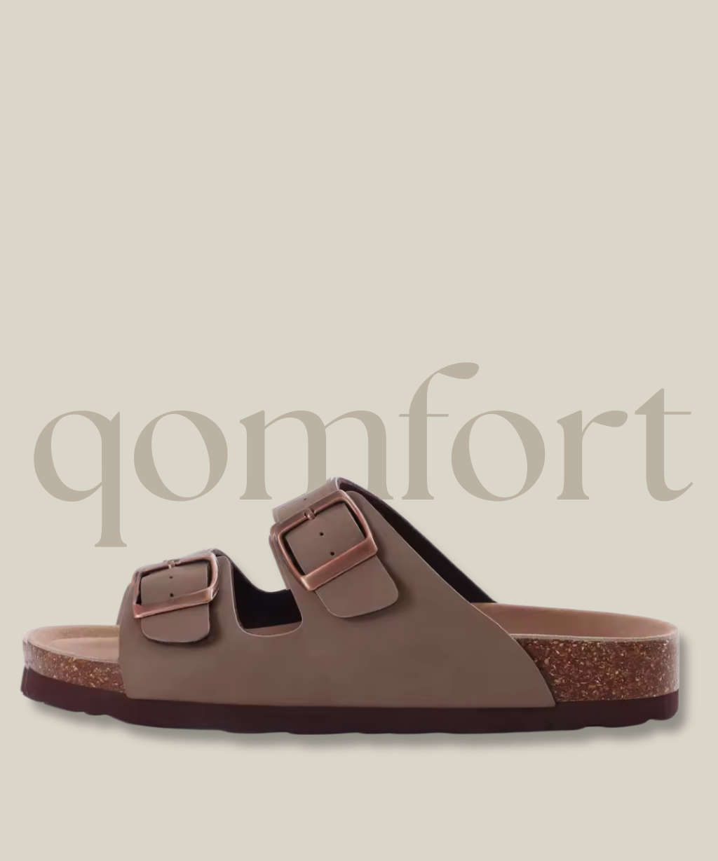 Summer Cork Sandals by Qomfort