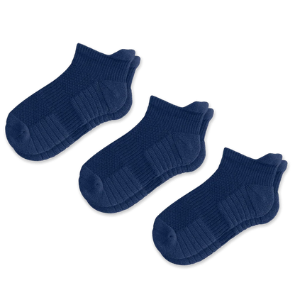 FlexRelief™ Ankle Compression Socks – Navy Blue