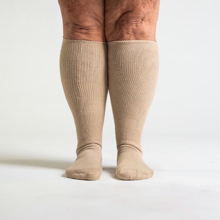 ComfortFlex™Socks - Tan