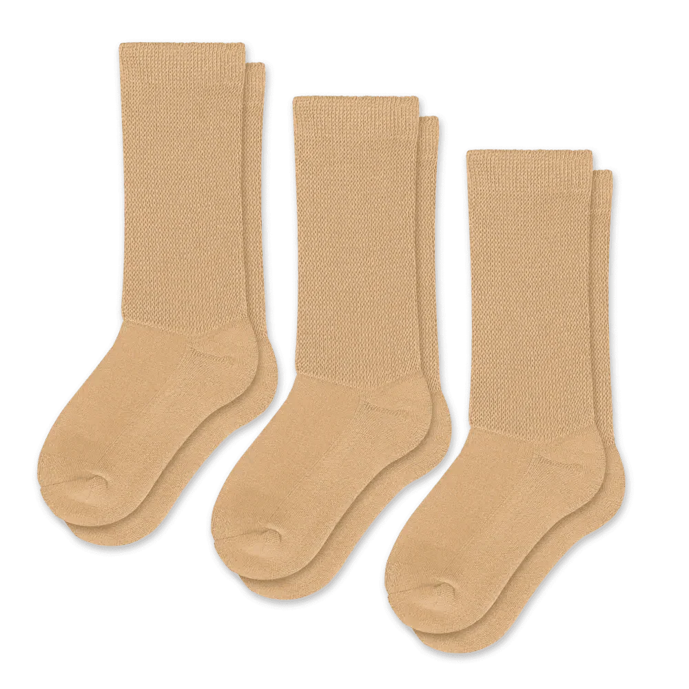 ComfortFlex™Socks - Tan