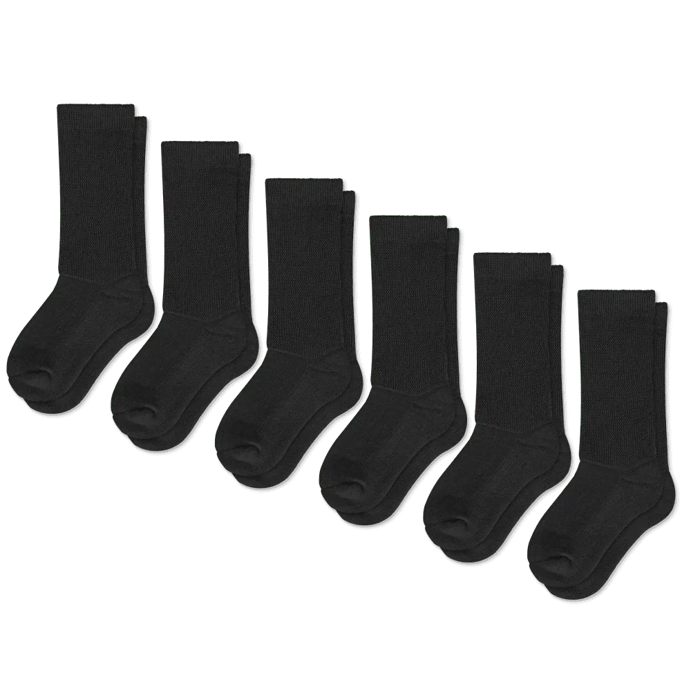 ComfortFlex™Socks - Black