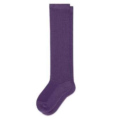Padded Easy-Stretch Crew Socks – Royal Purple