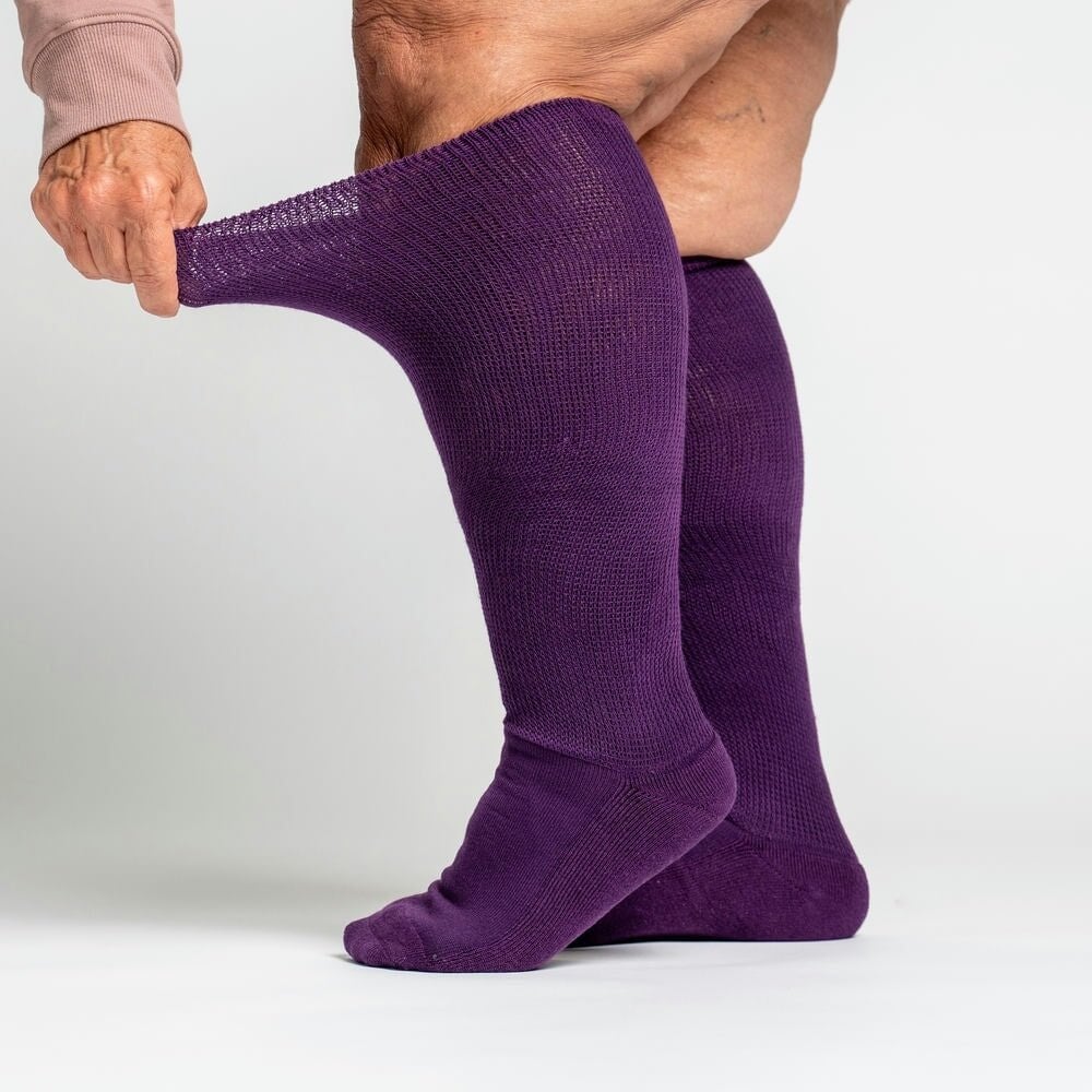 ComfortFlex™Socks - Royal Purple